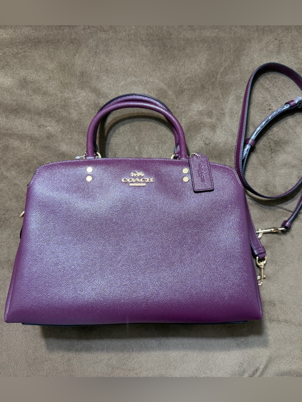 Coach Lillie Carryall with Detachable Strap